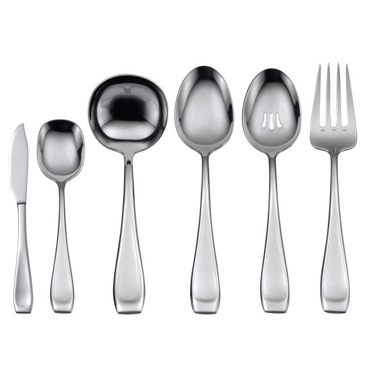 Oneida Lagen 6 Piece Flatware Serving Set, 18/10 Stainless Steel
